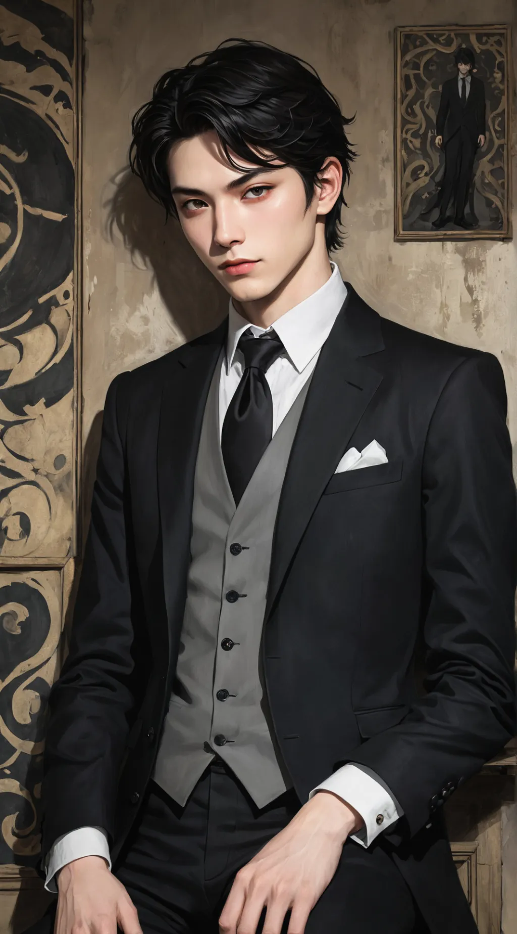 ai character: Lucien background