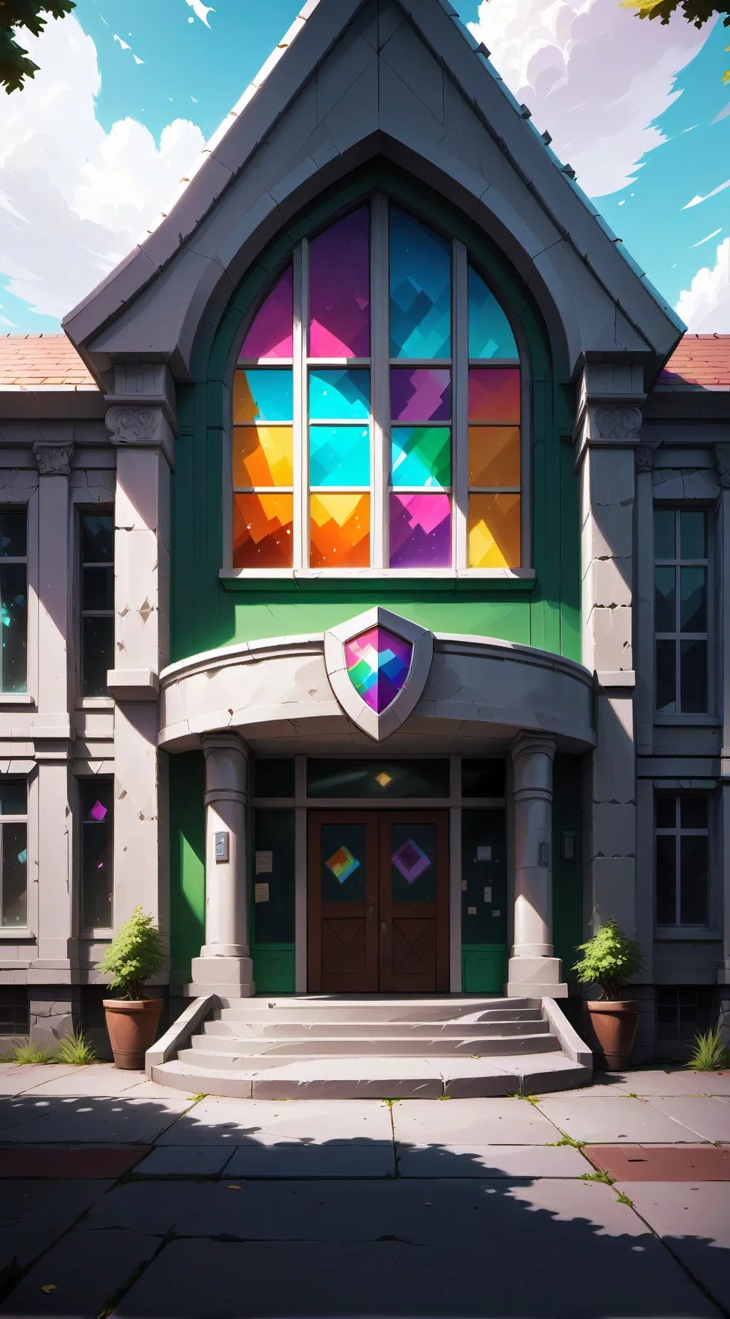 ai character: escola de underune background