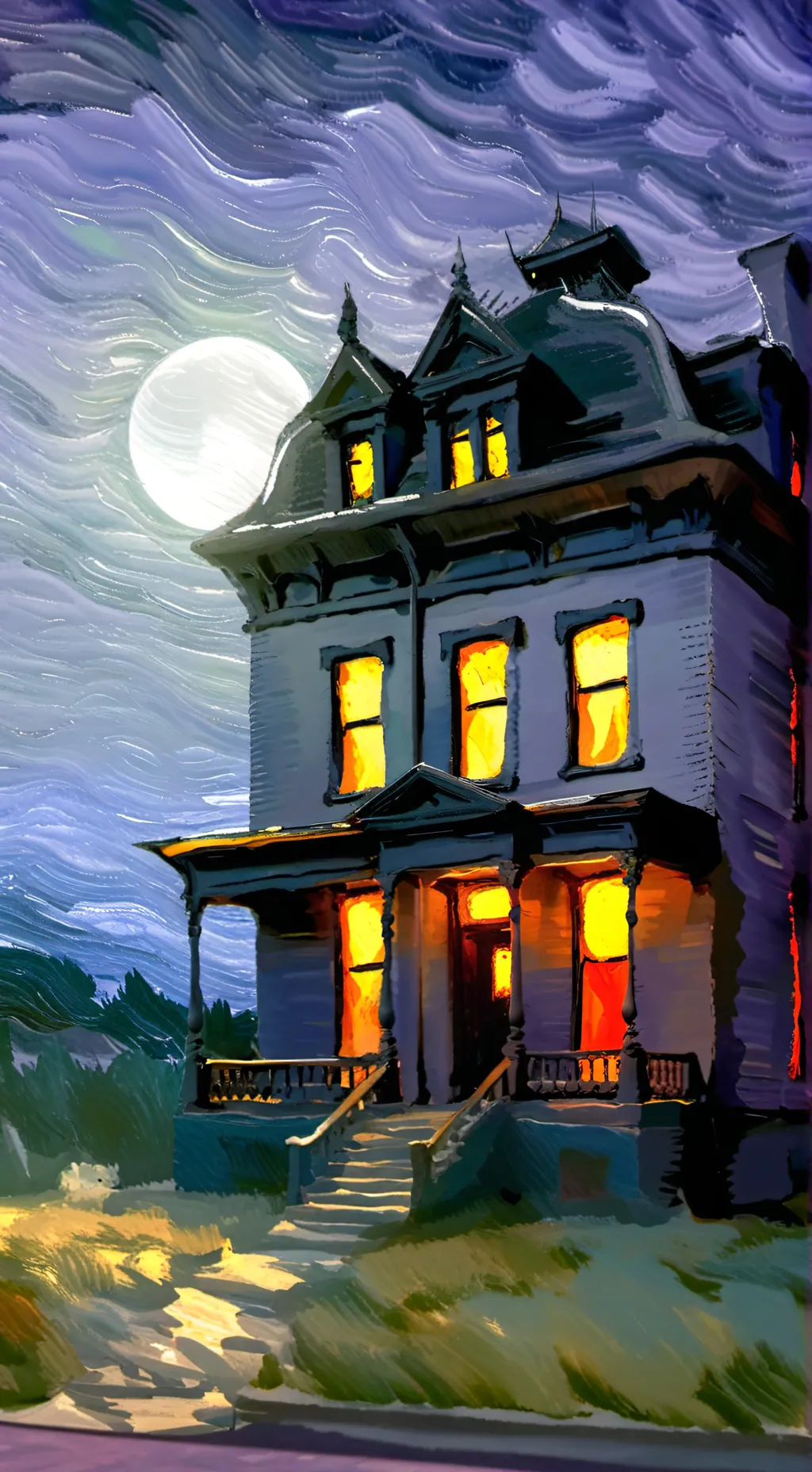 ai character: HOUSEHOLD RULES..  background