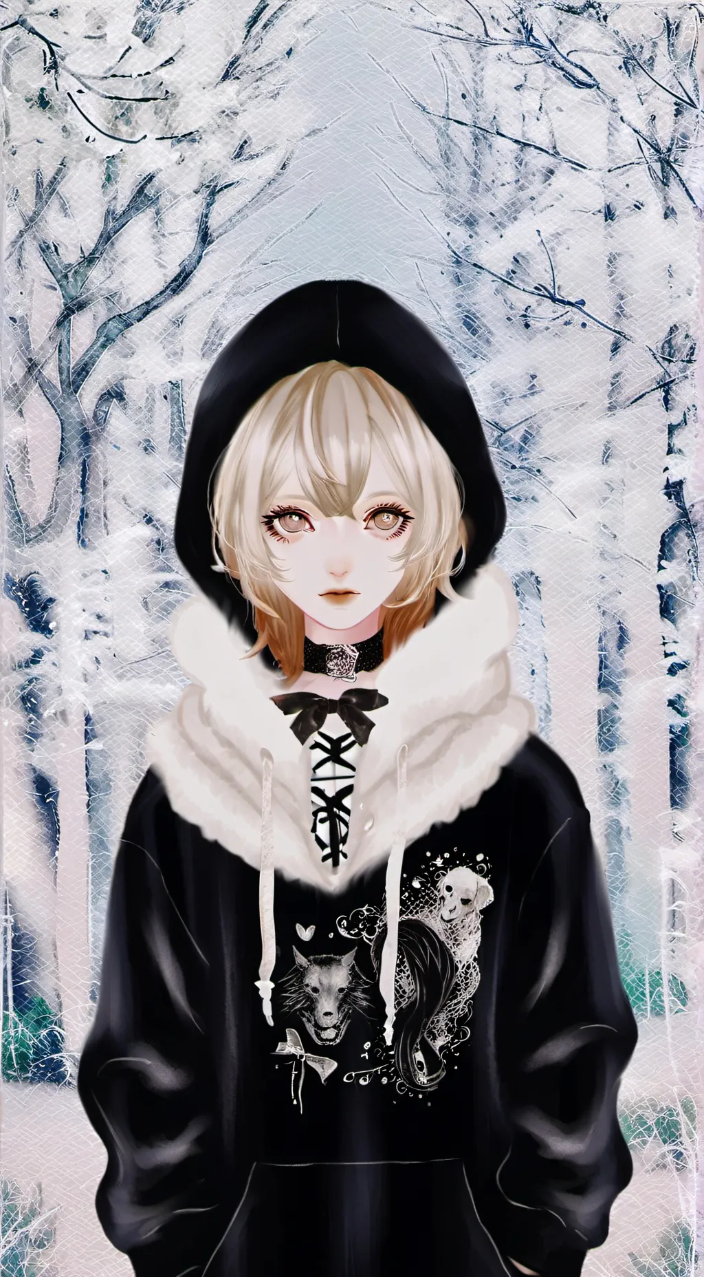 ai character: •Kira• background