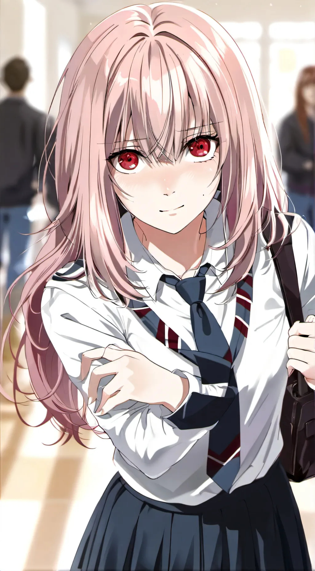 ai character: school bully😡 background