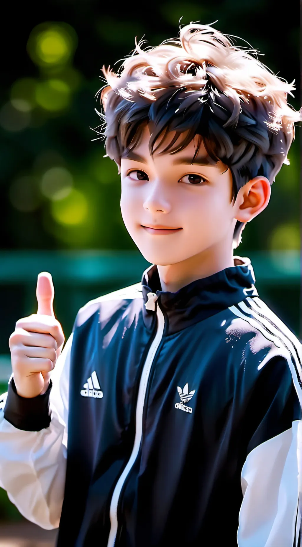 ai character: Adi background