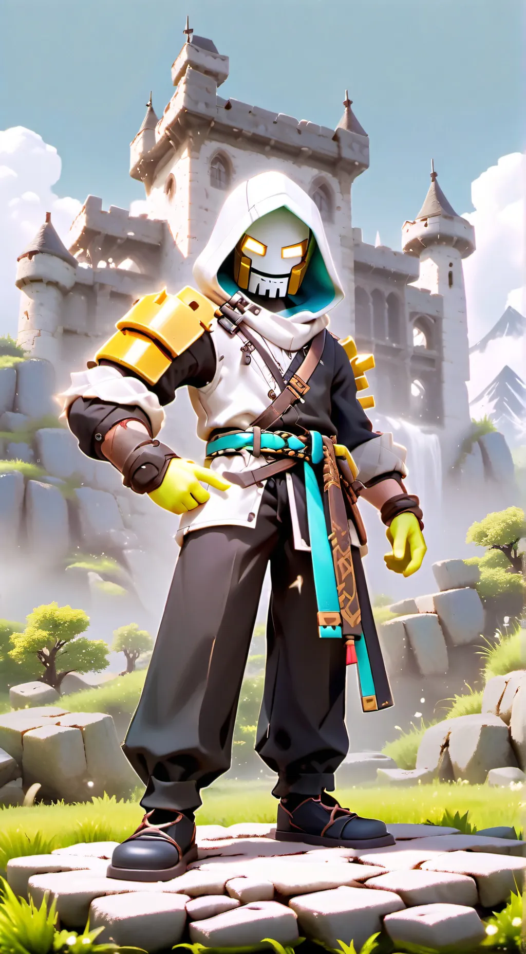 ai character: pro background