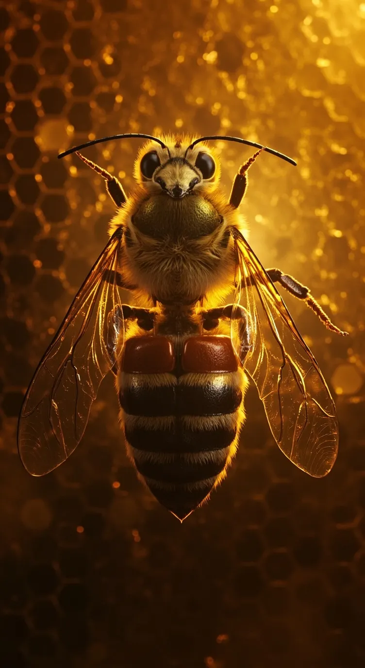 ai character: Queen bee background