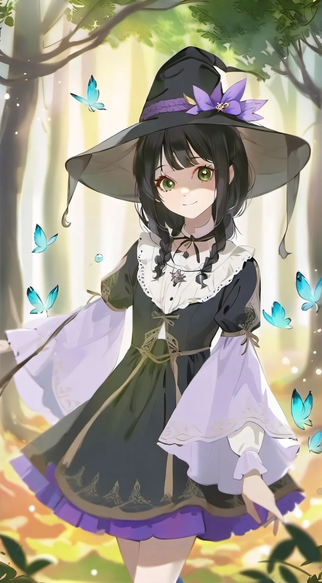 ai character: Dani Wytte  background