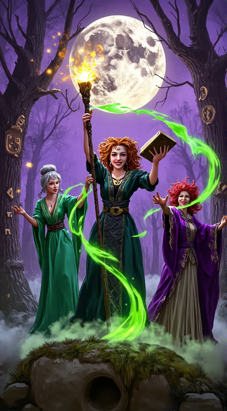 ai character: Hocus Pocus background