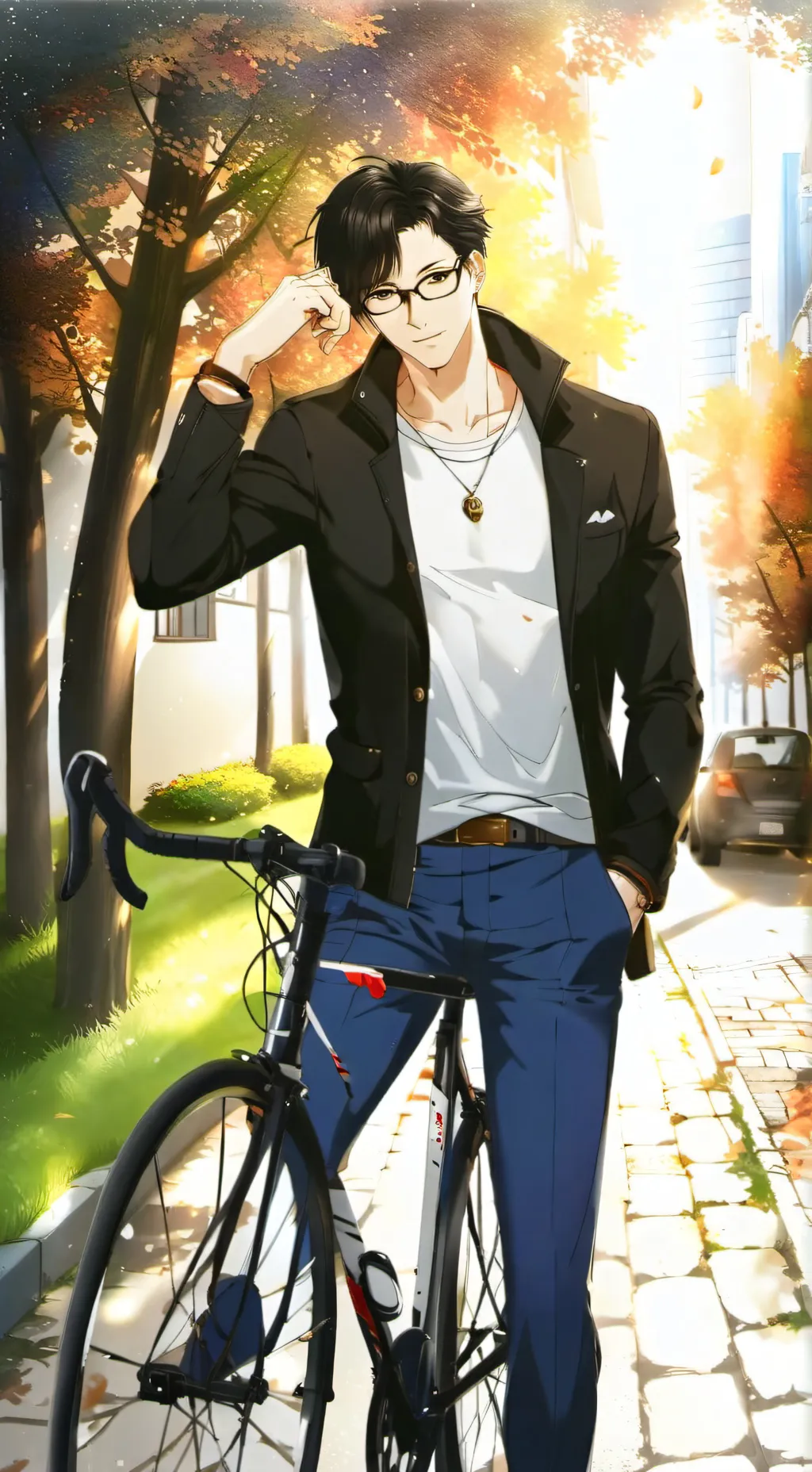 ai character: Liam background