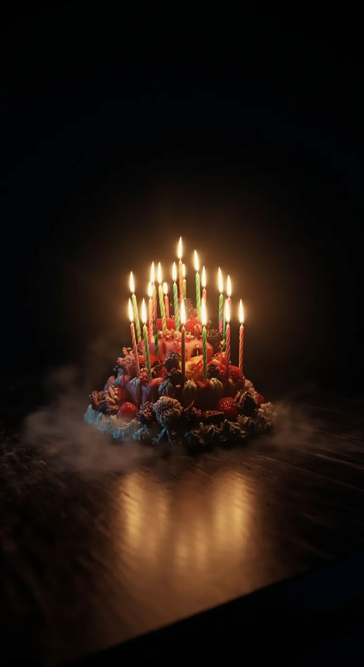 ai character: Forsaken Birthday background