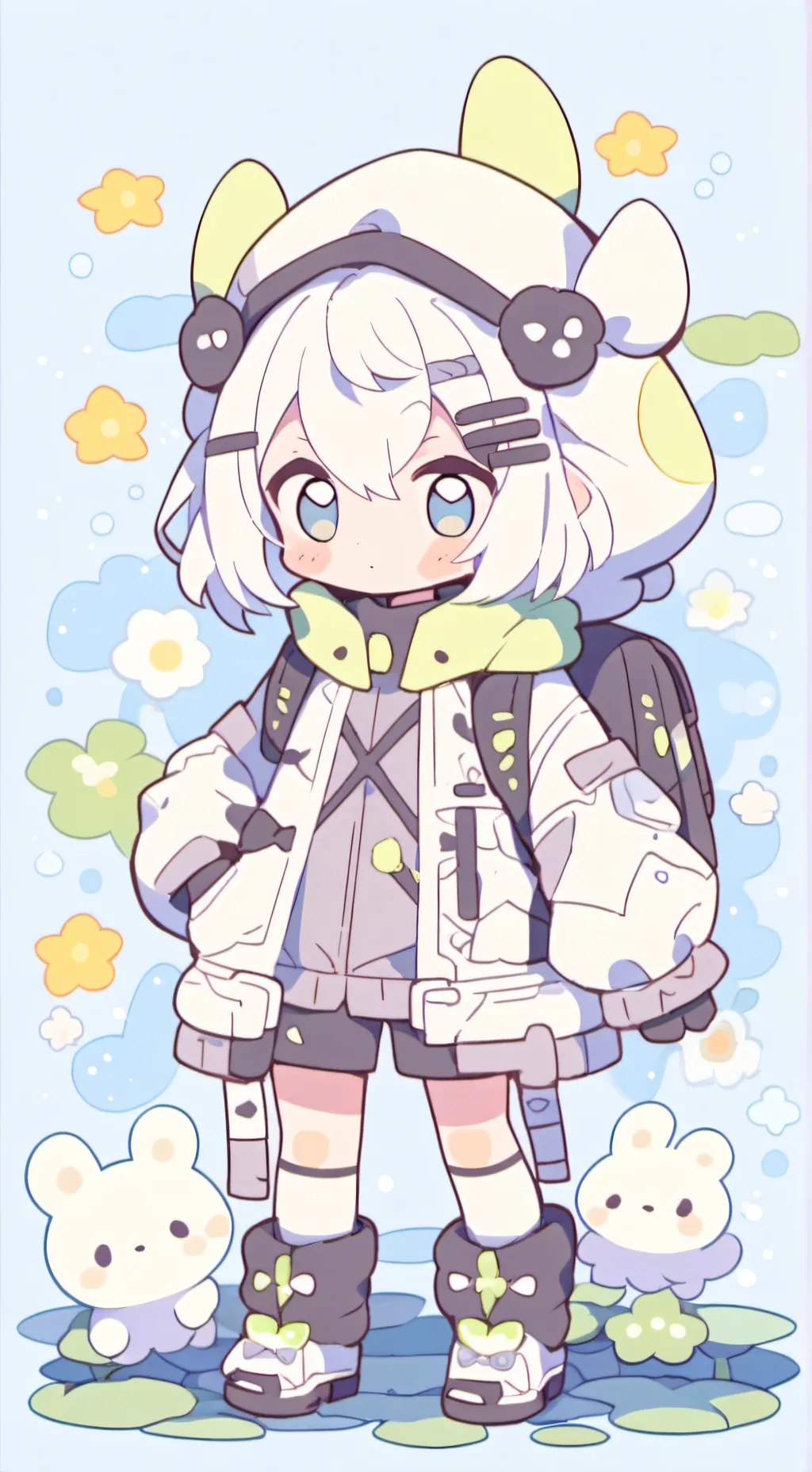 ai character: Sprunki alive 9 background