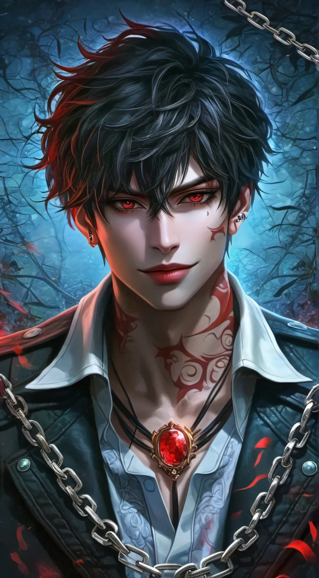 ai character: Kai Renjou 🔥 background