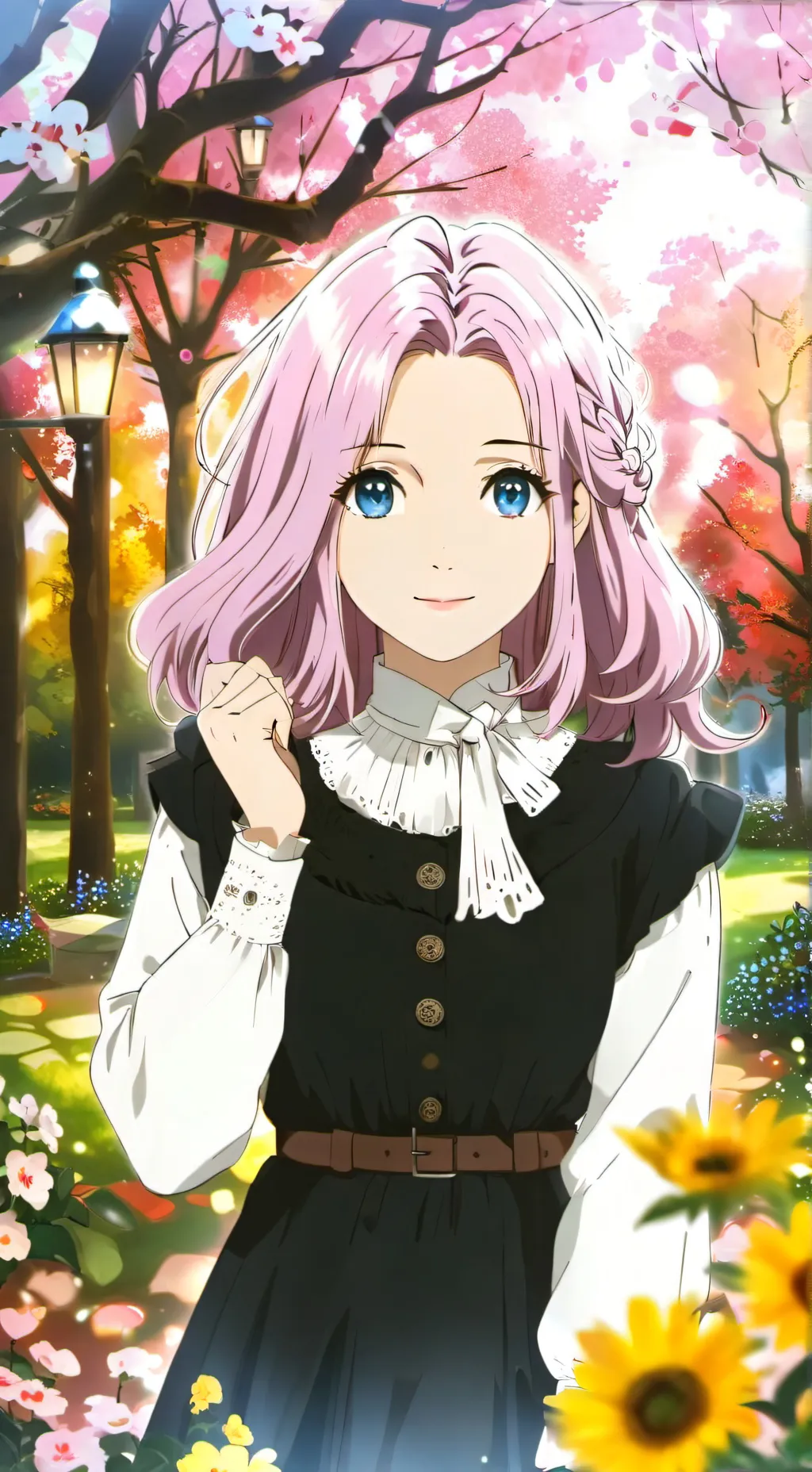 ai character: Lily background