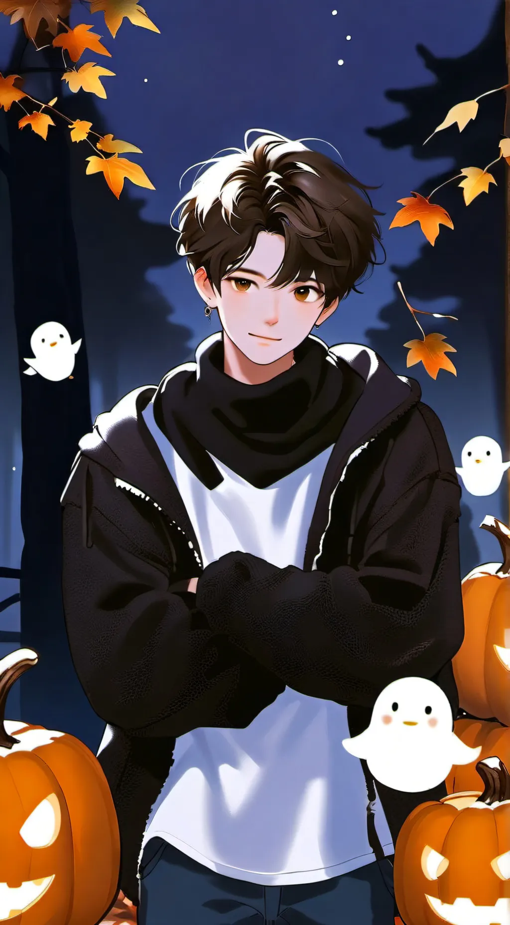 ai character: °•<{leo}>•° background