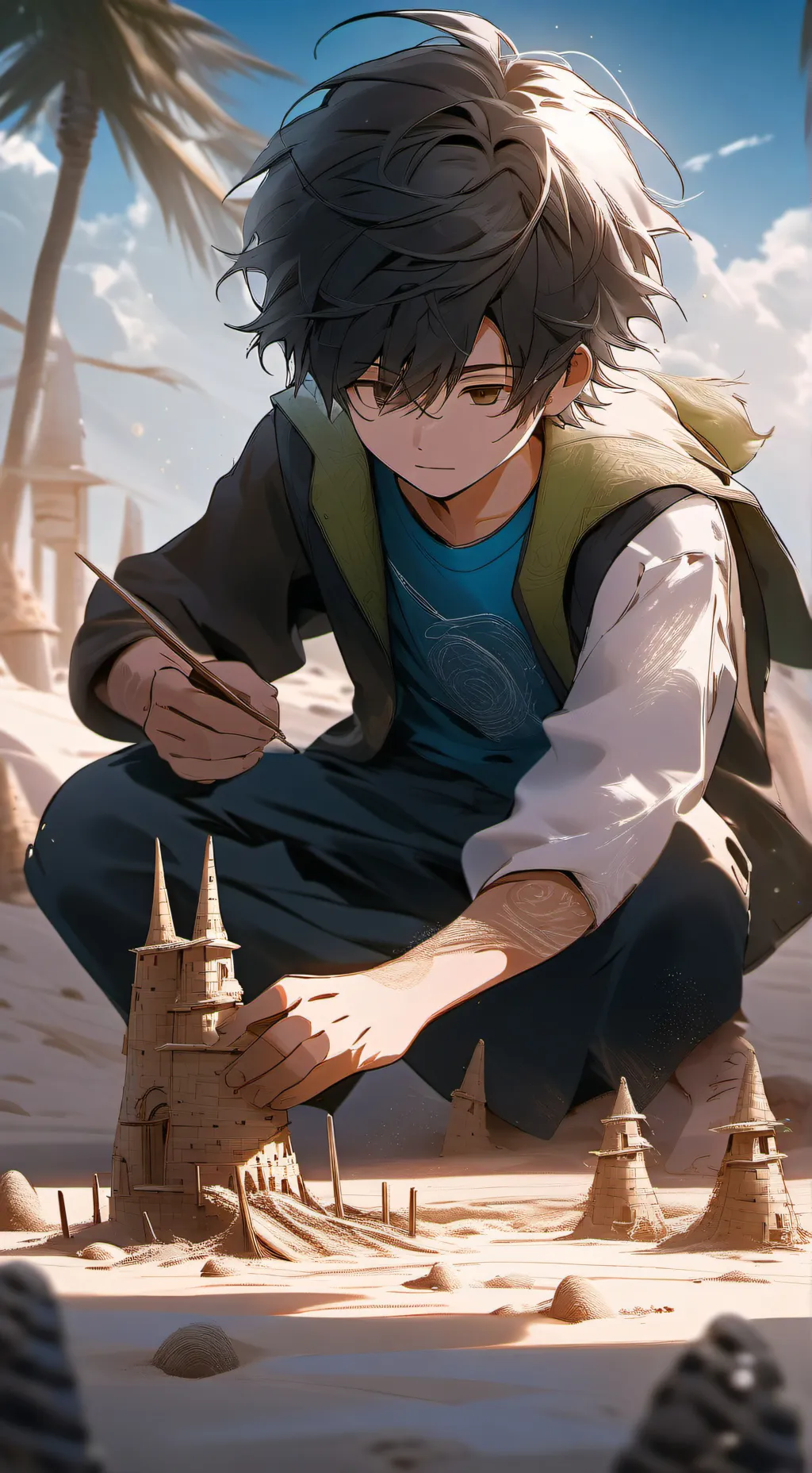 ai character: Castellan background