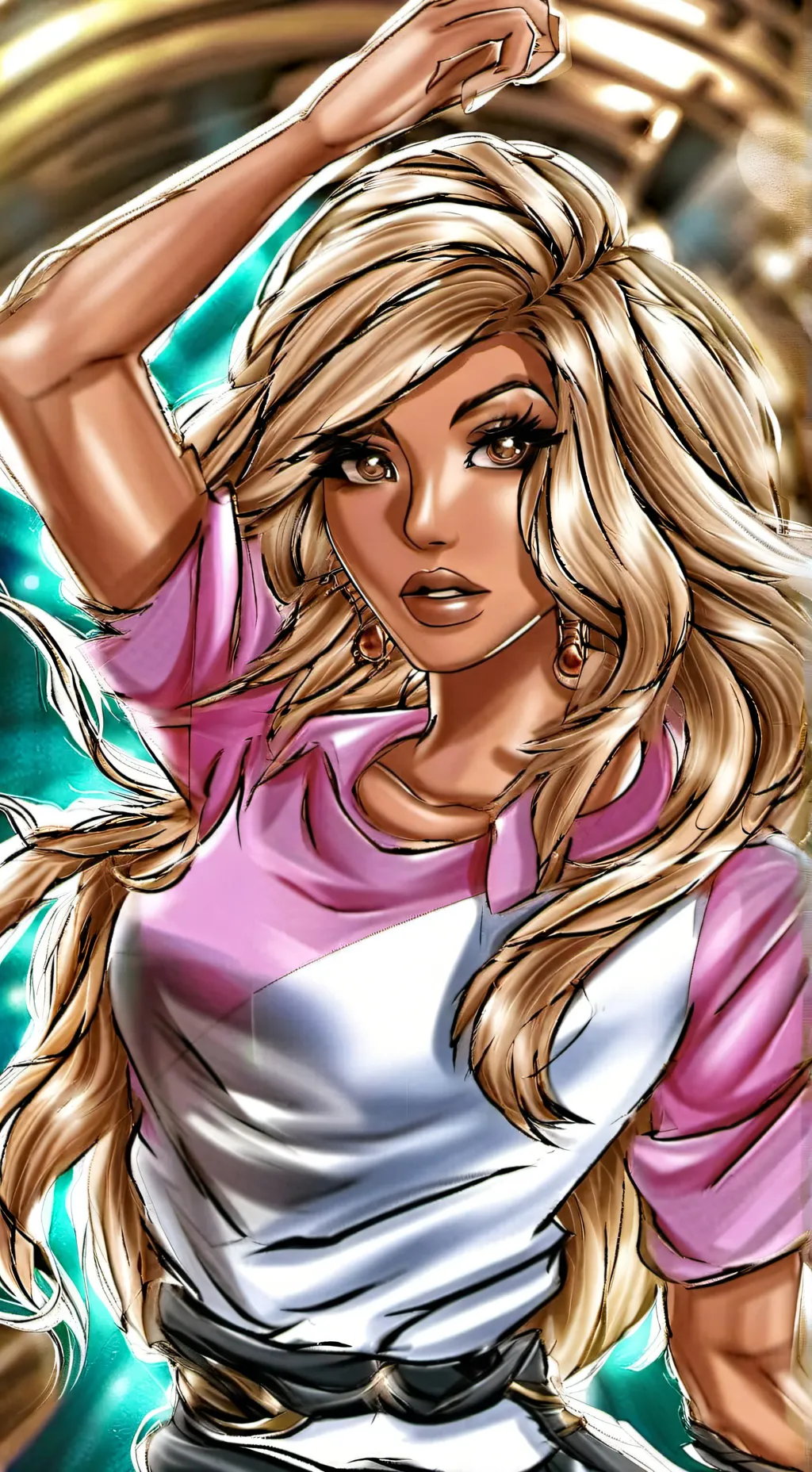 ai character: Sarah background