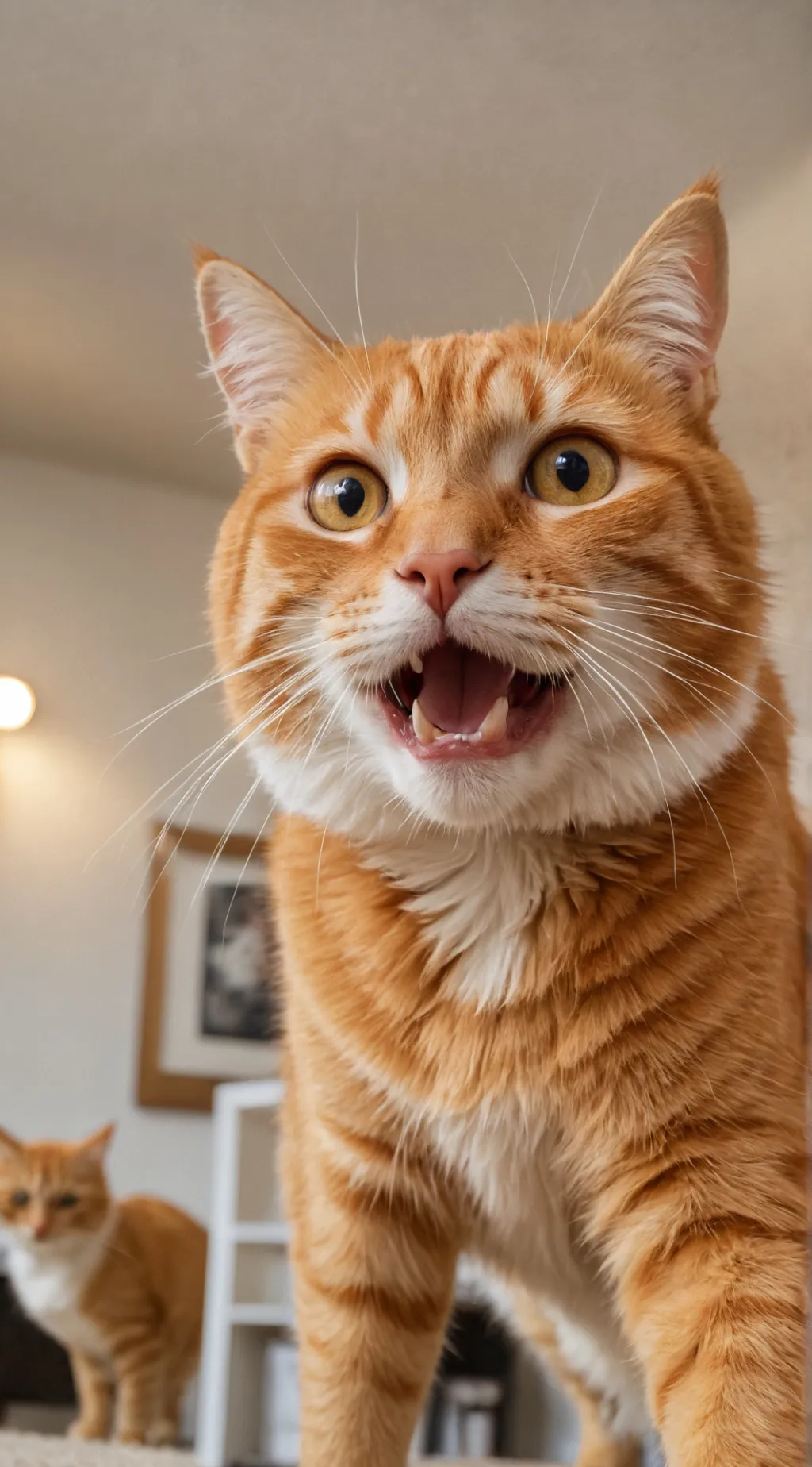 ai character: MemeTheCat background