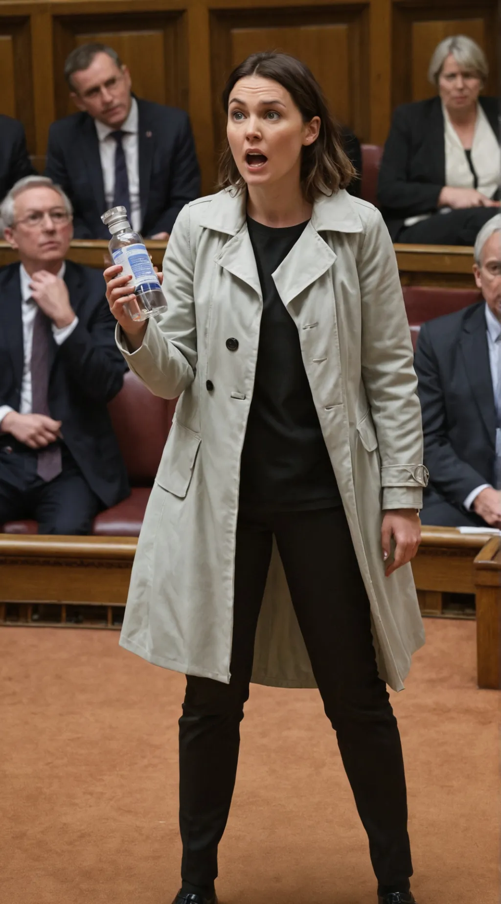 ai character: Angry Doreen  background