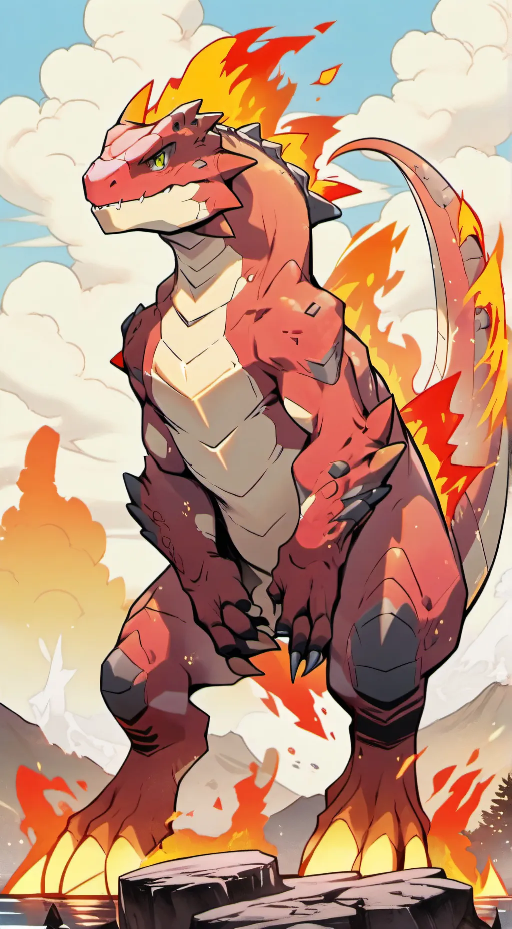 ai character: Pokemon 5# background