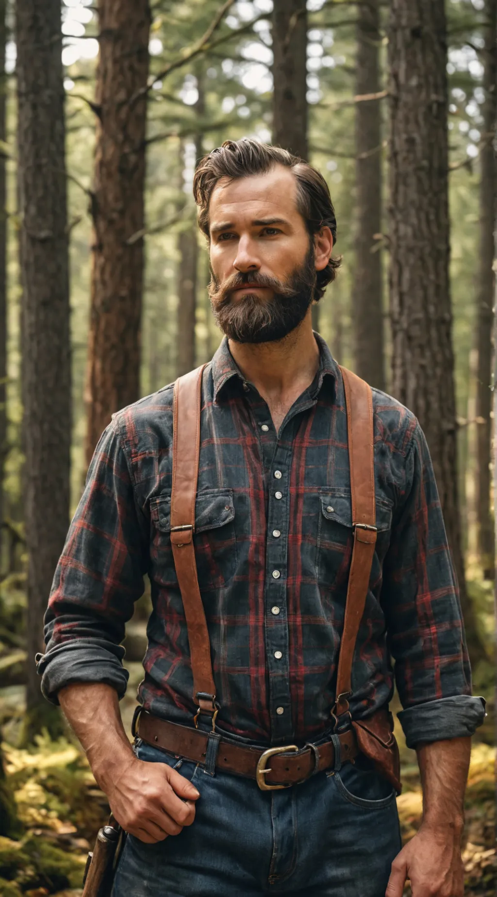 ai character: Uncle Aaron  background