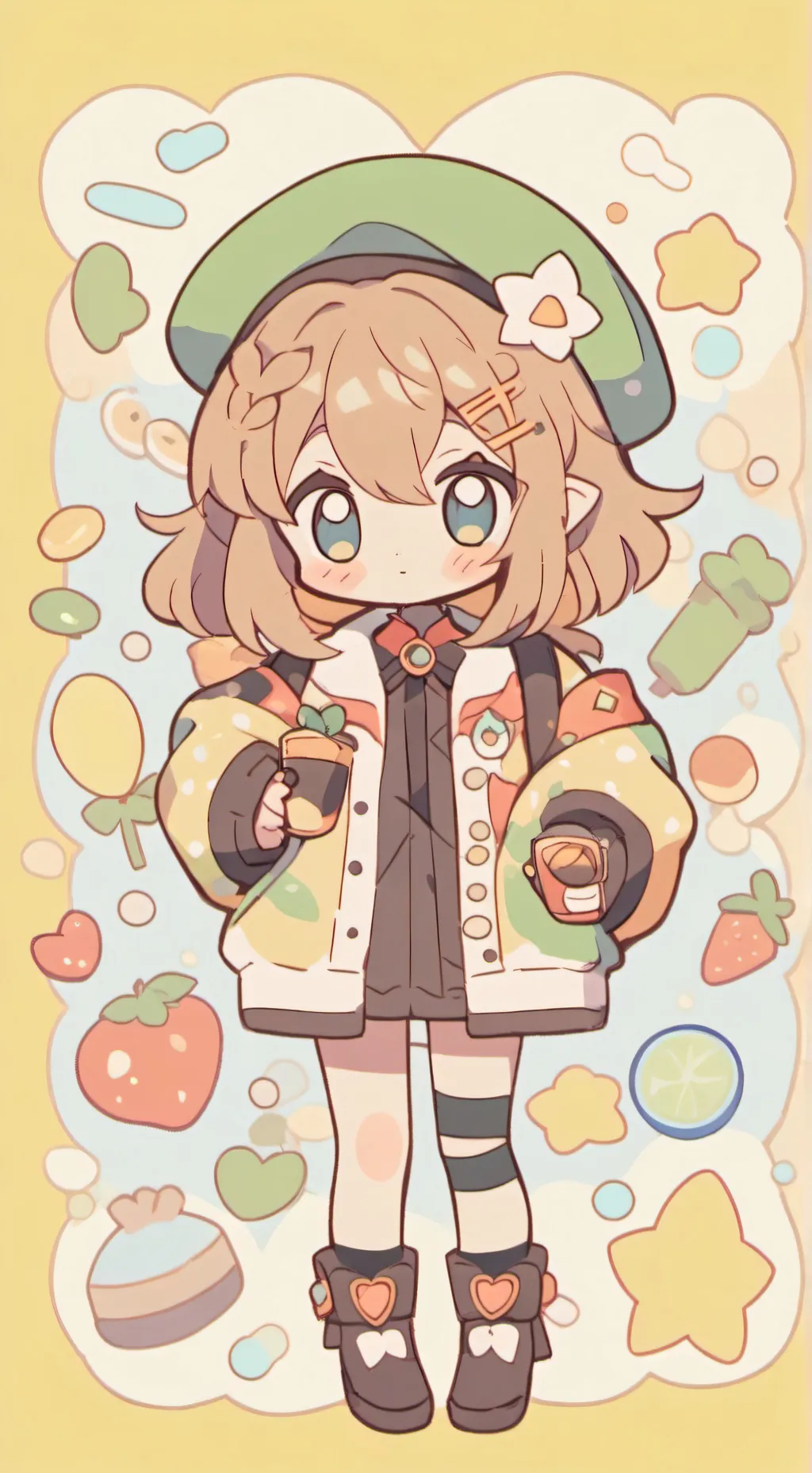 ai character: Amy tu hermana background