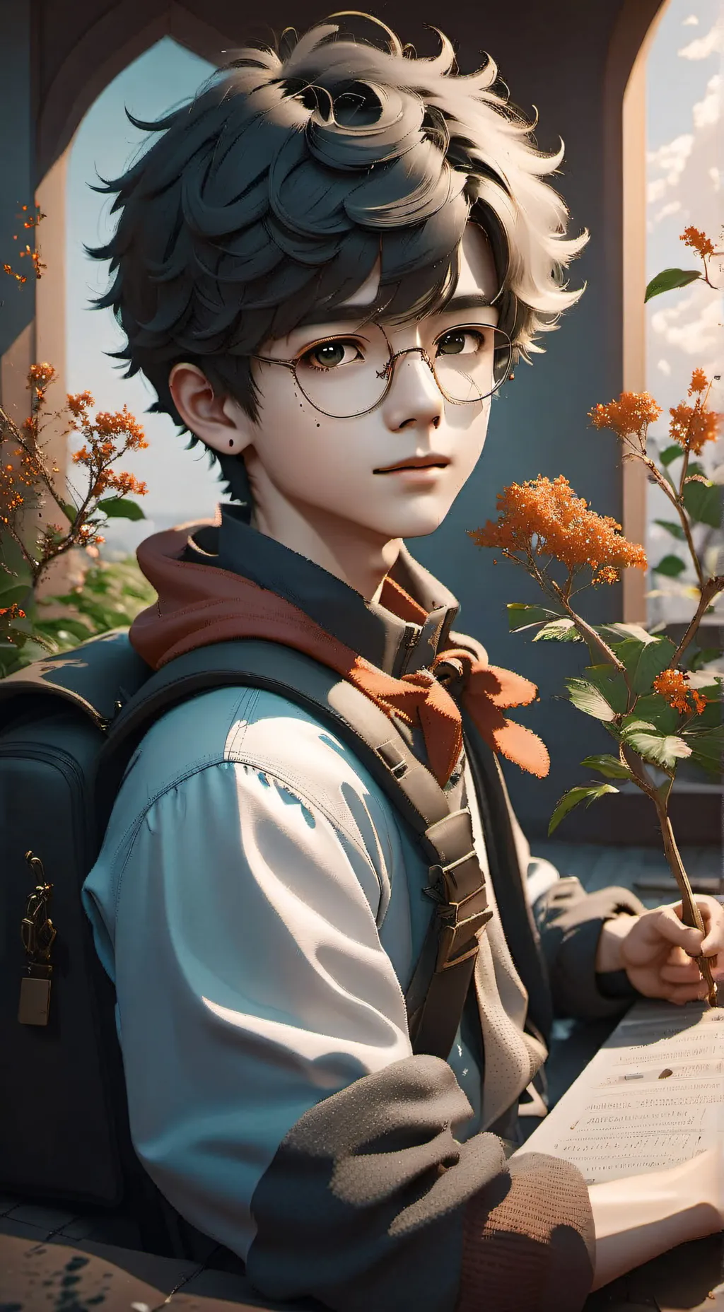 ai character: Darwin background