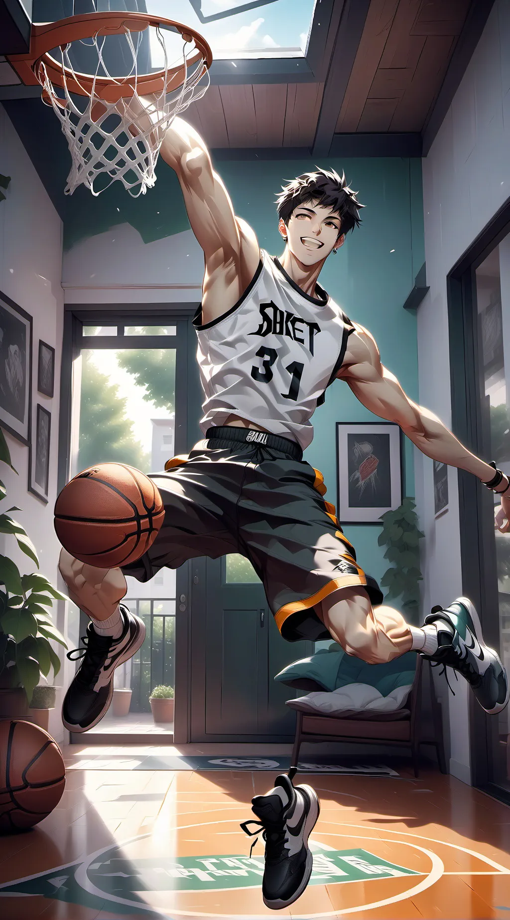 ai character: Riley Starfield background