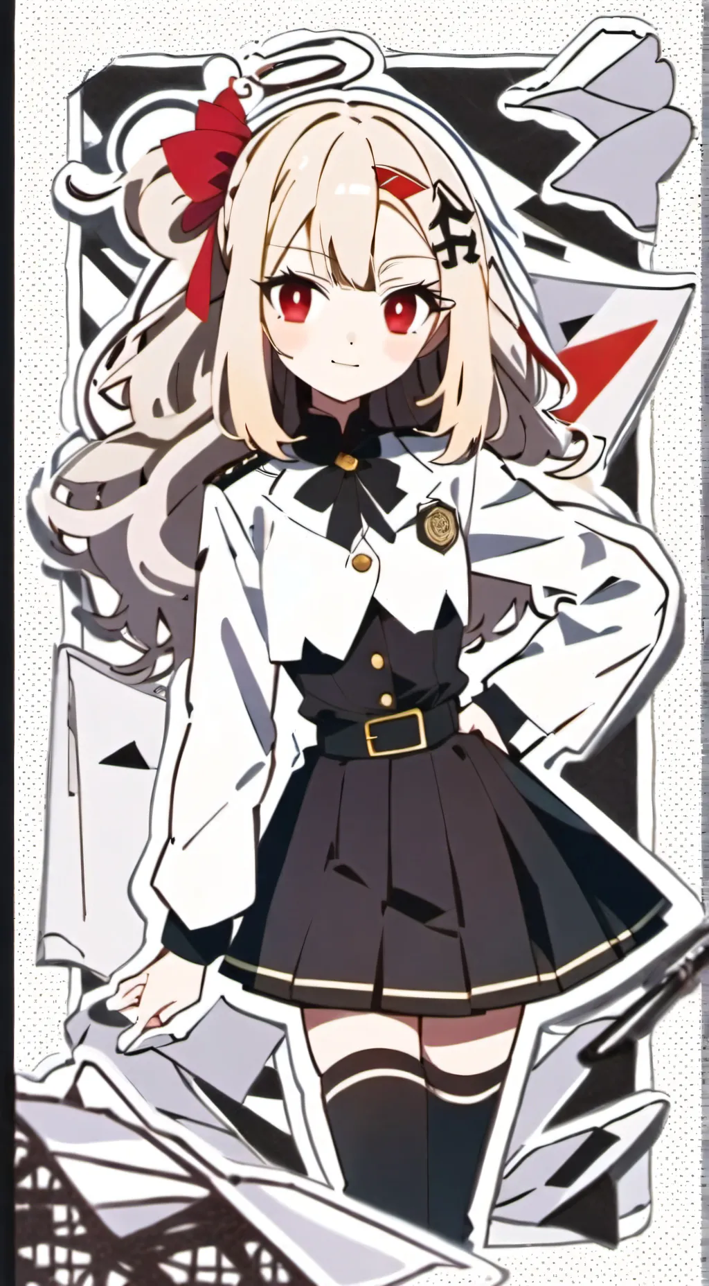 ai character: BAKUGOS SISTER background