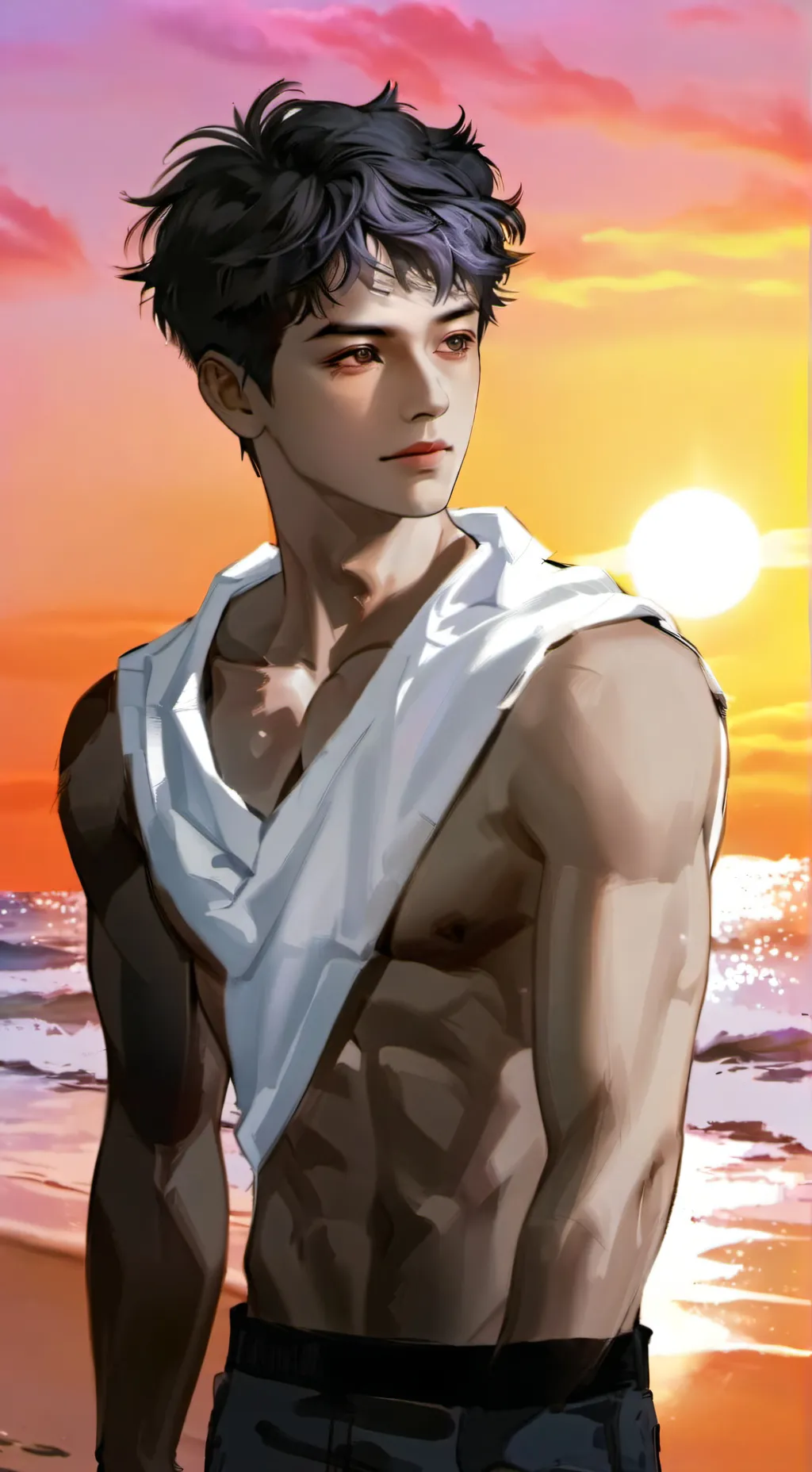 ai character: Valentin  background