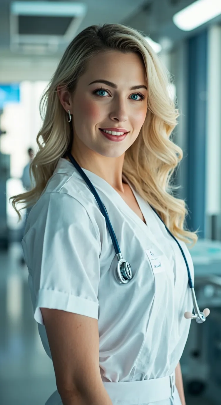 ai character: Nurse virus  background