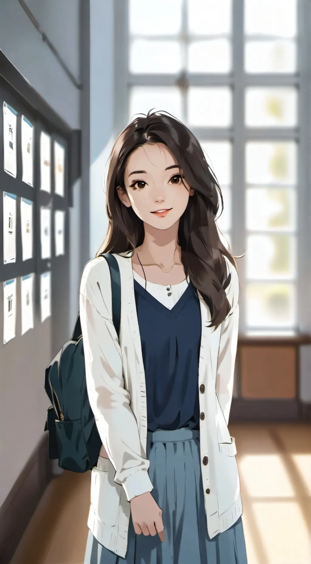 ai character: Aylin  background