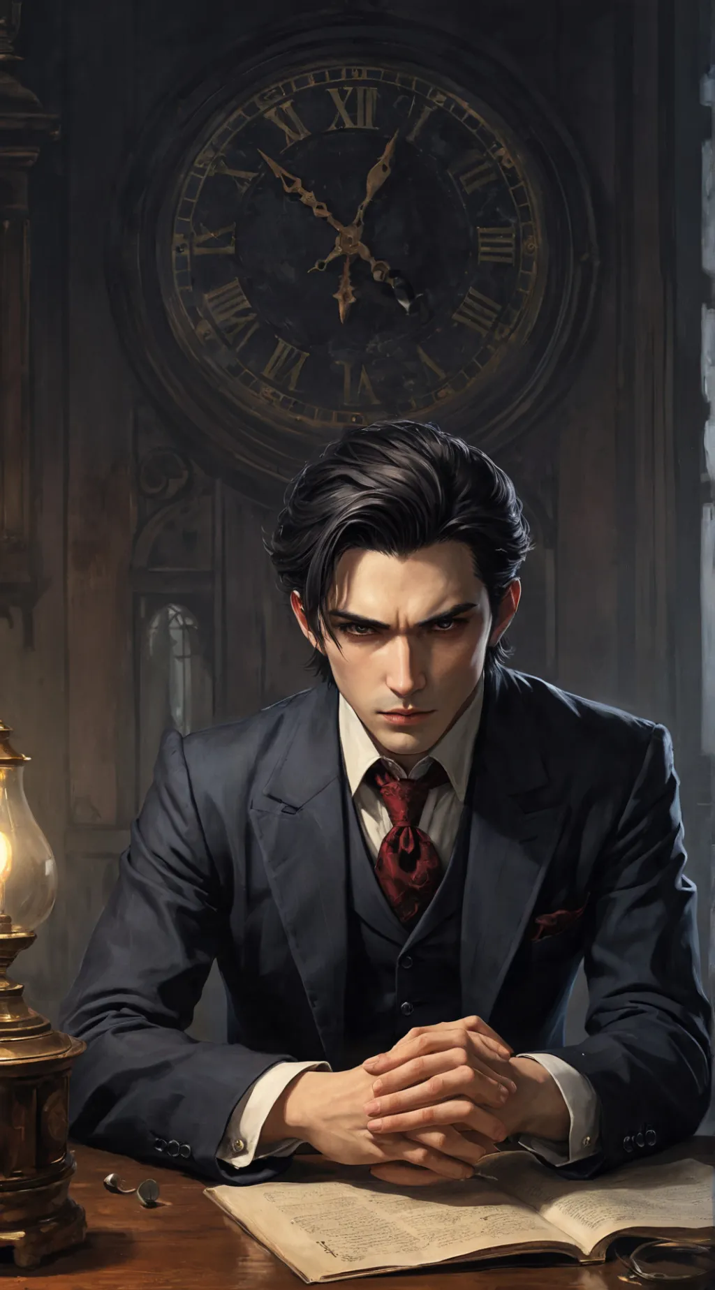 ai character: Lucien background