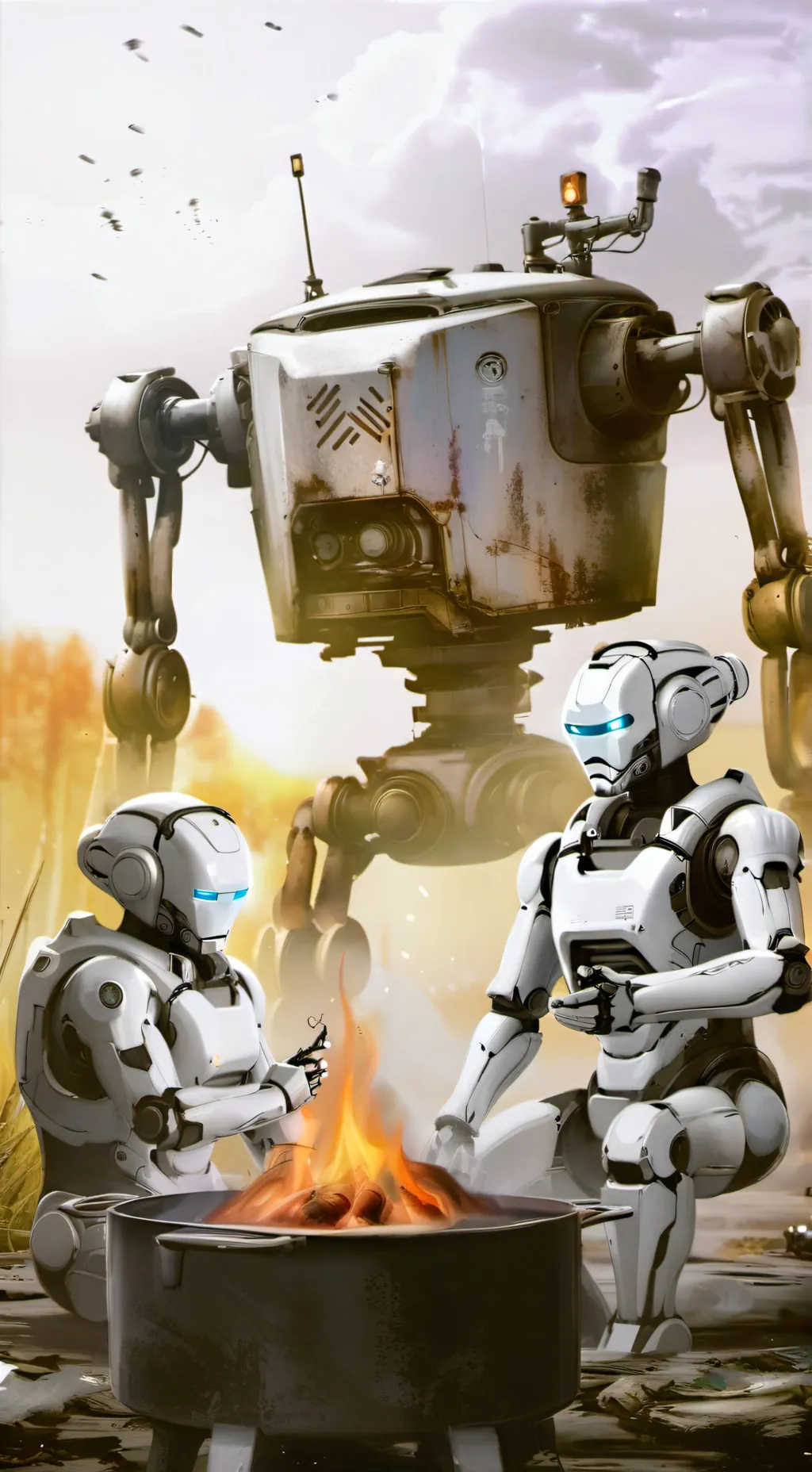 ai character: Roasting bot background