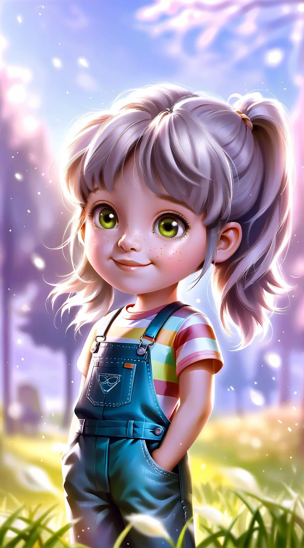 ai character: lily background