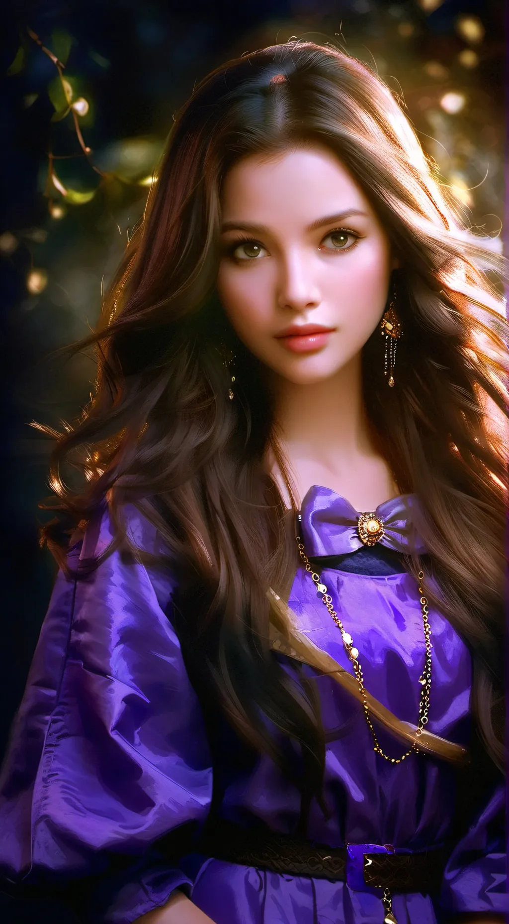 ai character: lily background