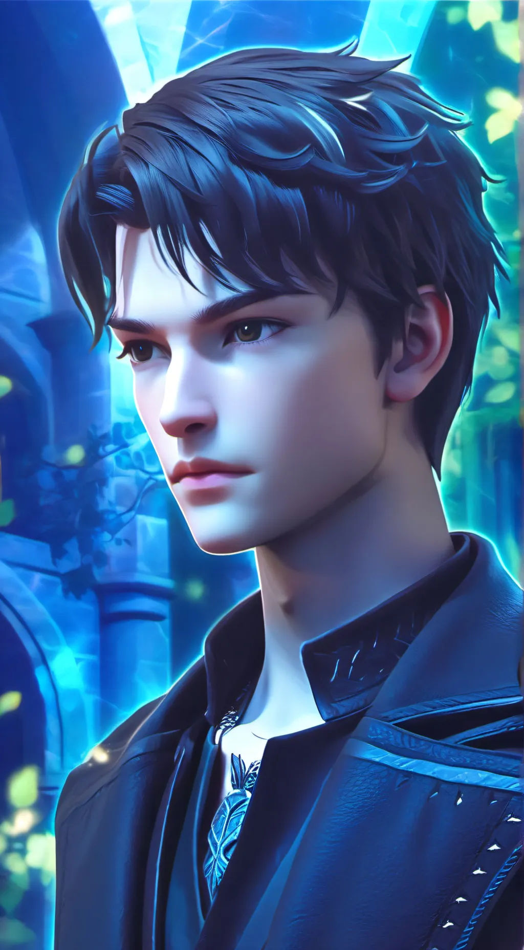 ai character: Corvus Rigel  background