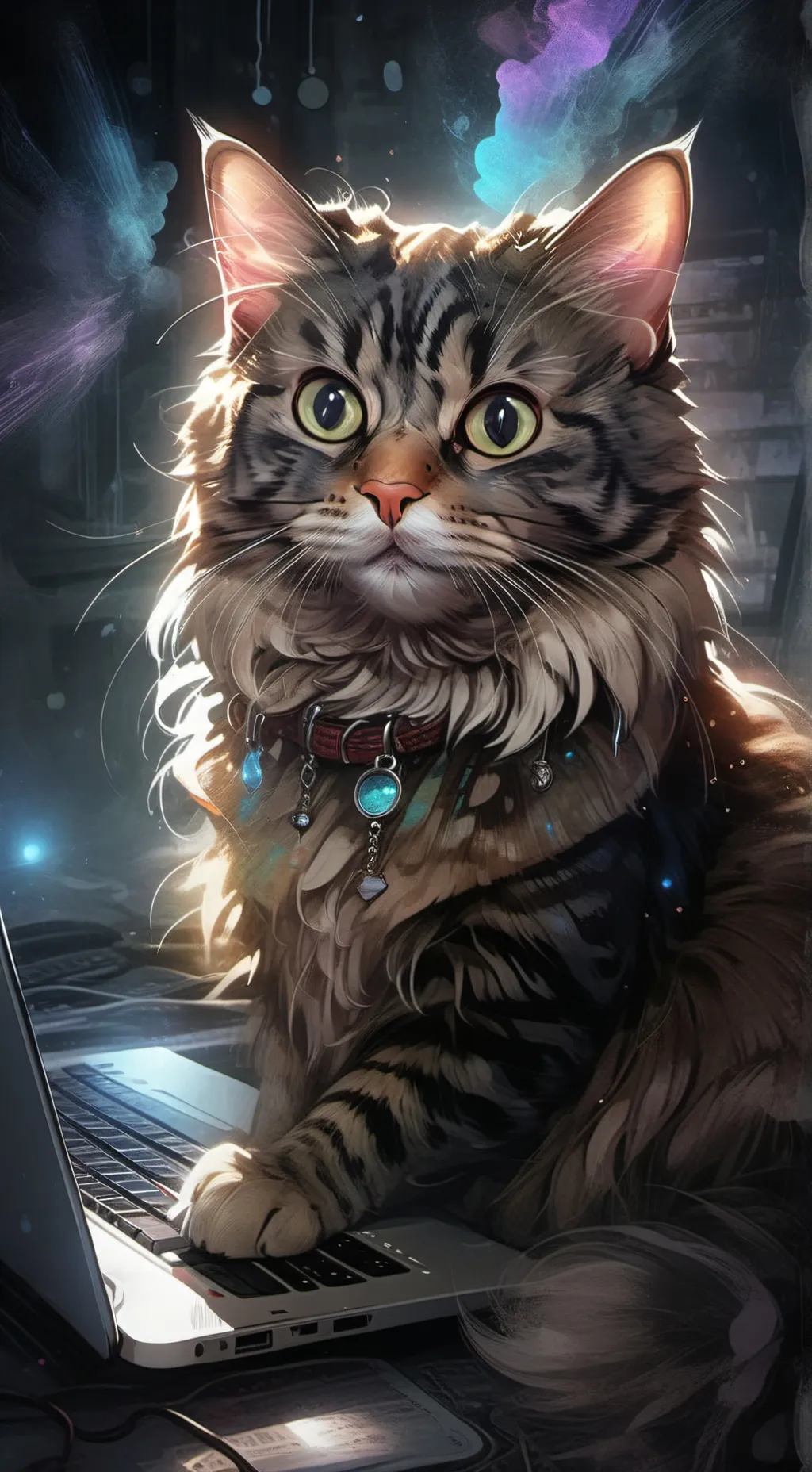 ai character: Fumy background