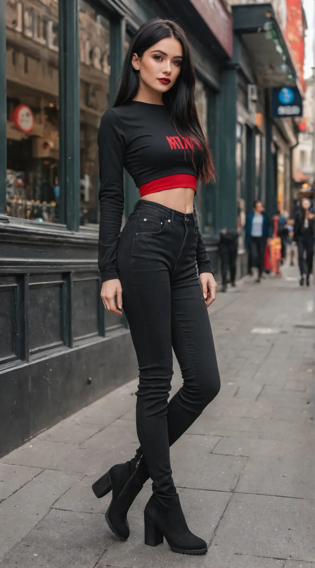 ai character: Luna background