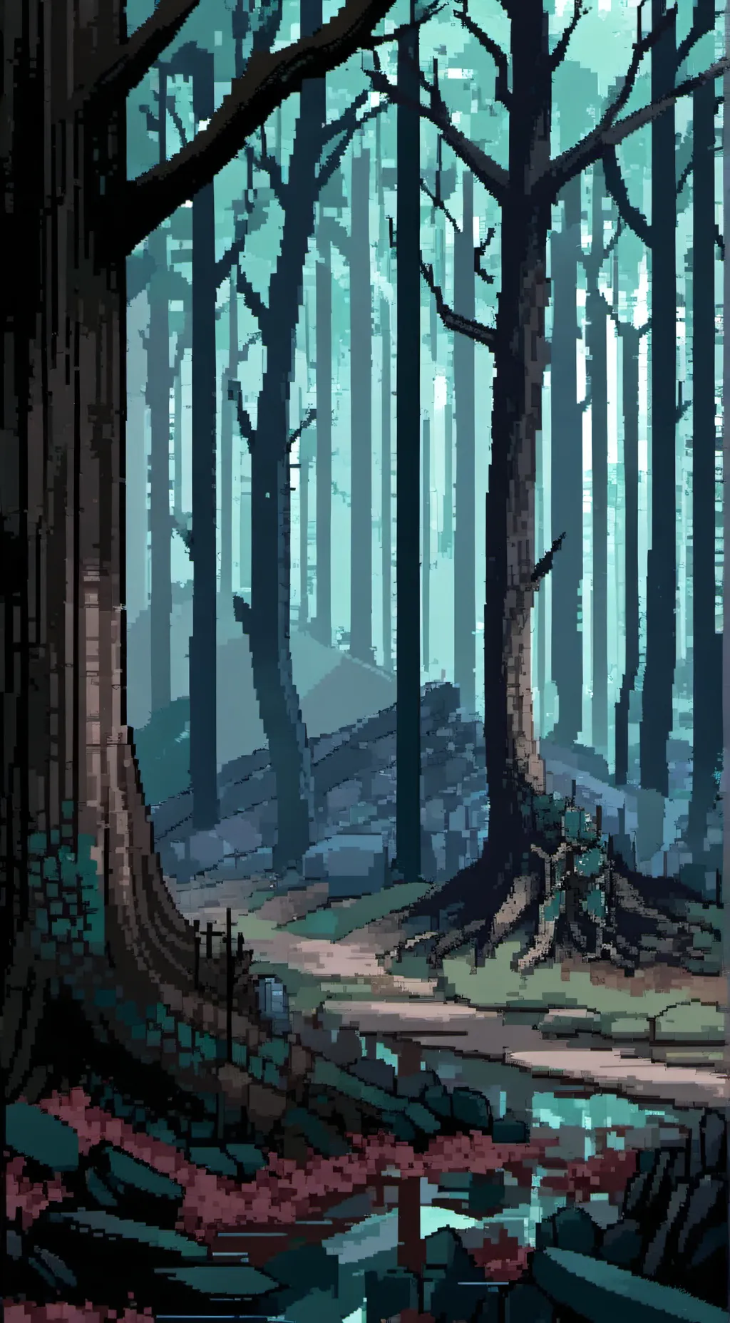 ai character: Demon hashira! background