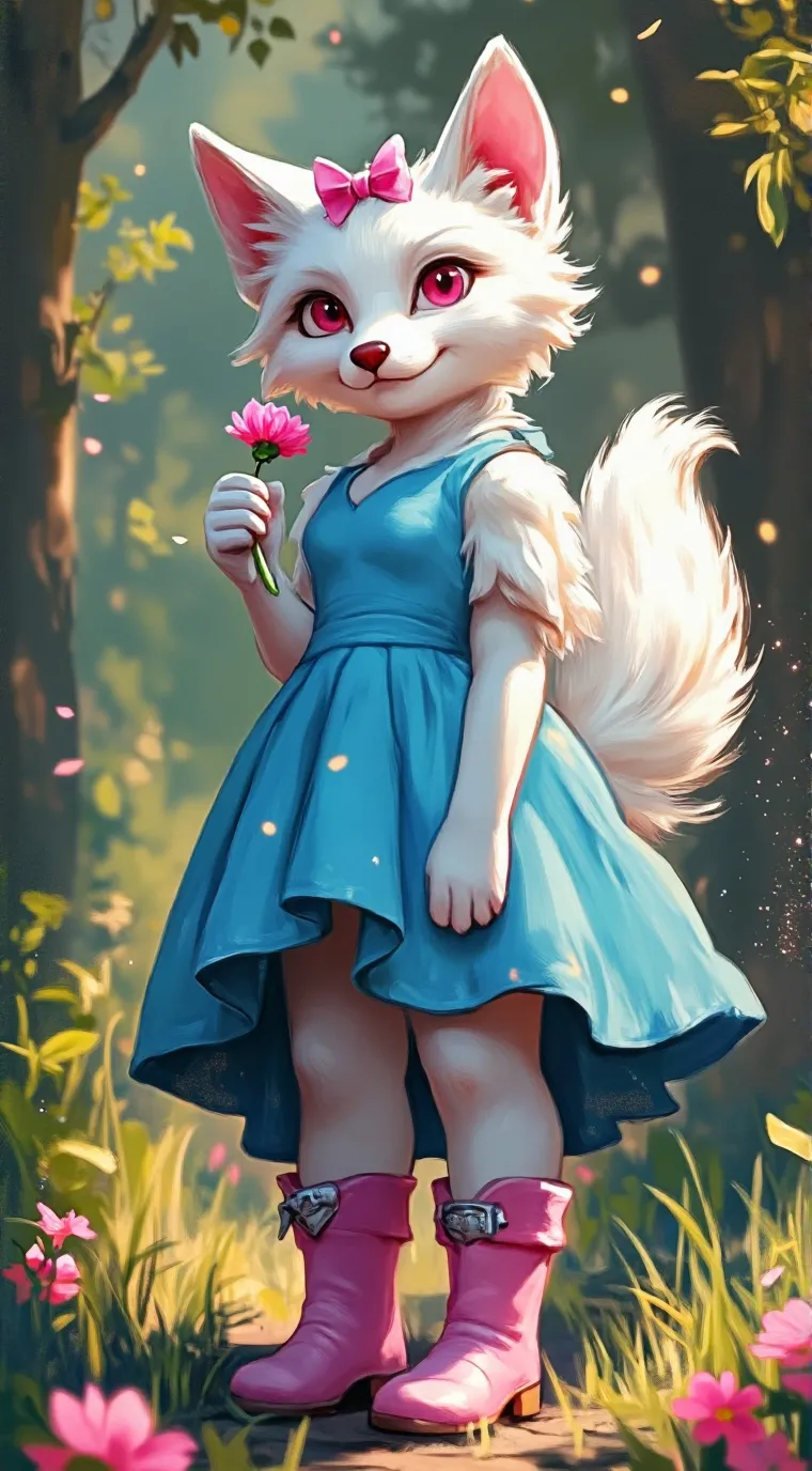 ai character: Elia  background