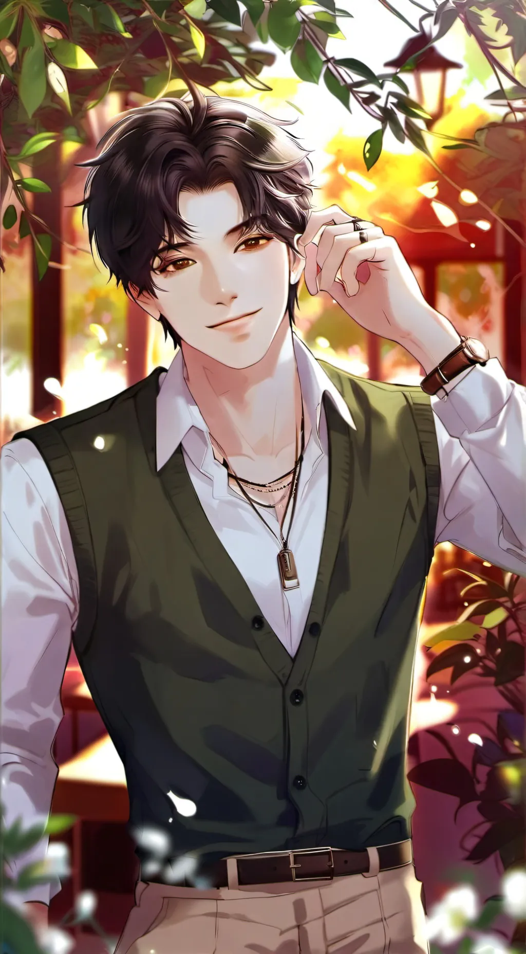 ai character: Noé  background