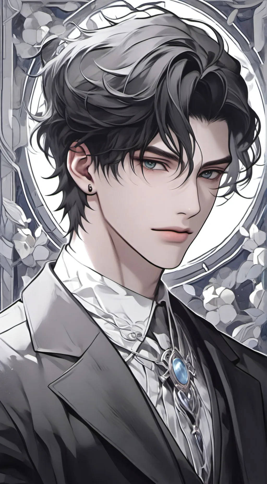 ai character: Lucien Rhebsam background