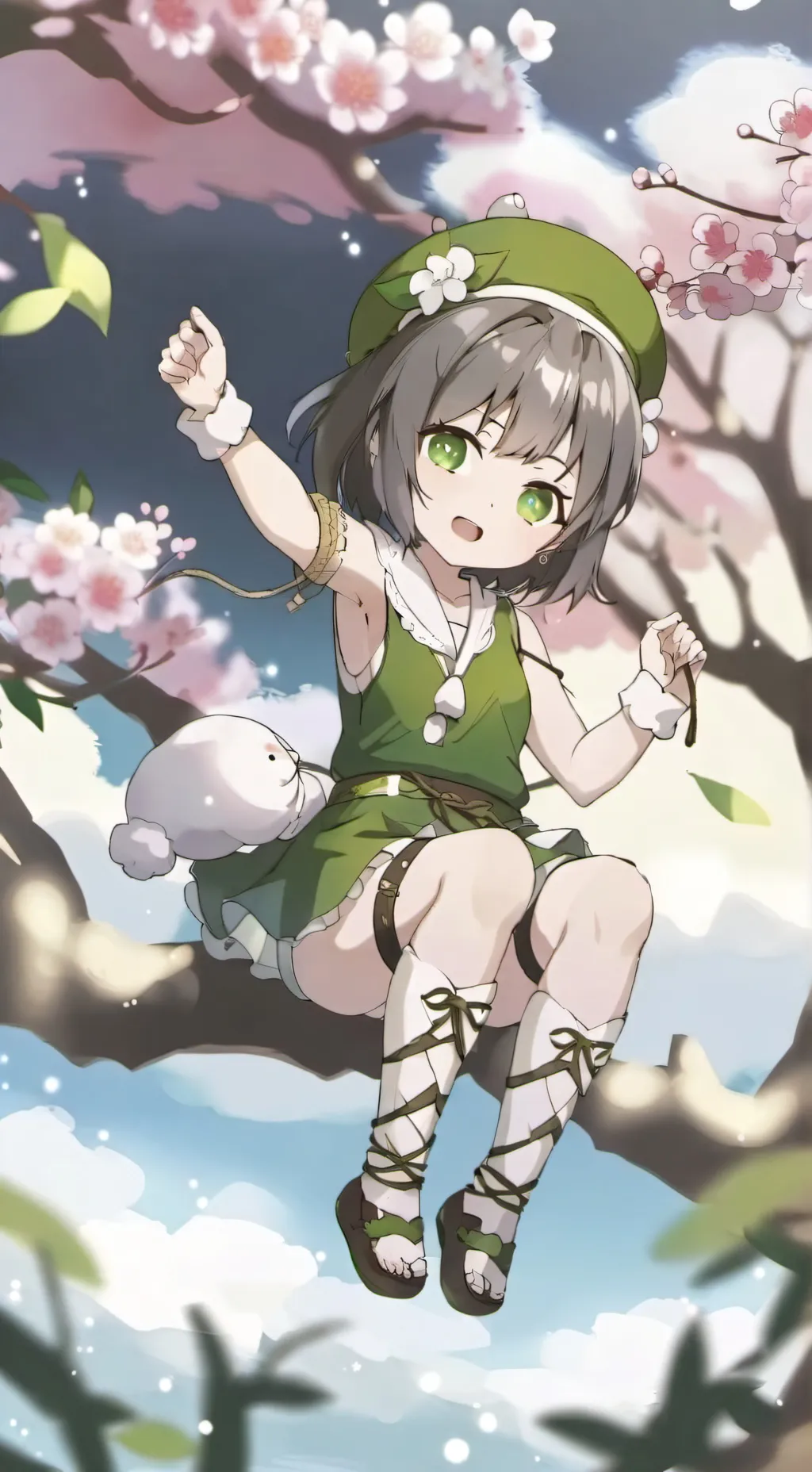 ai character: Baby akaza background