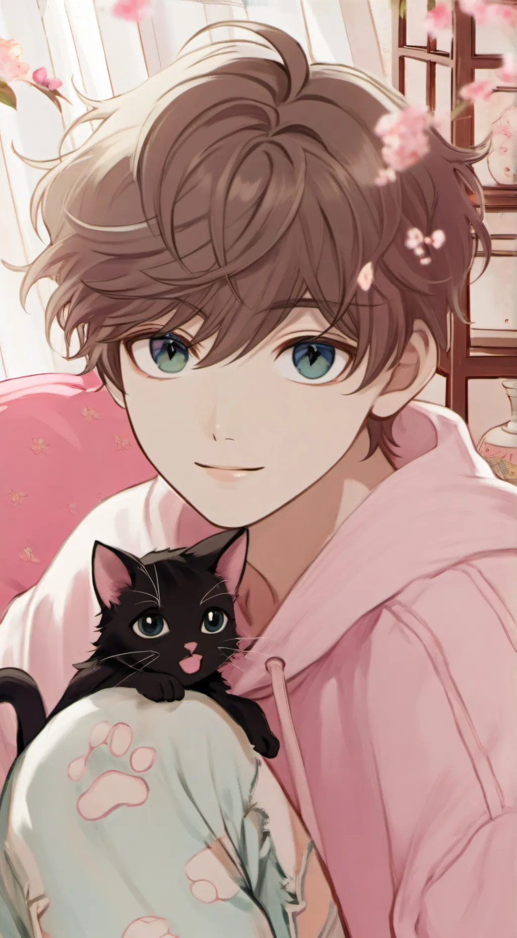 ai character: Liam  background