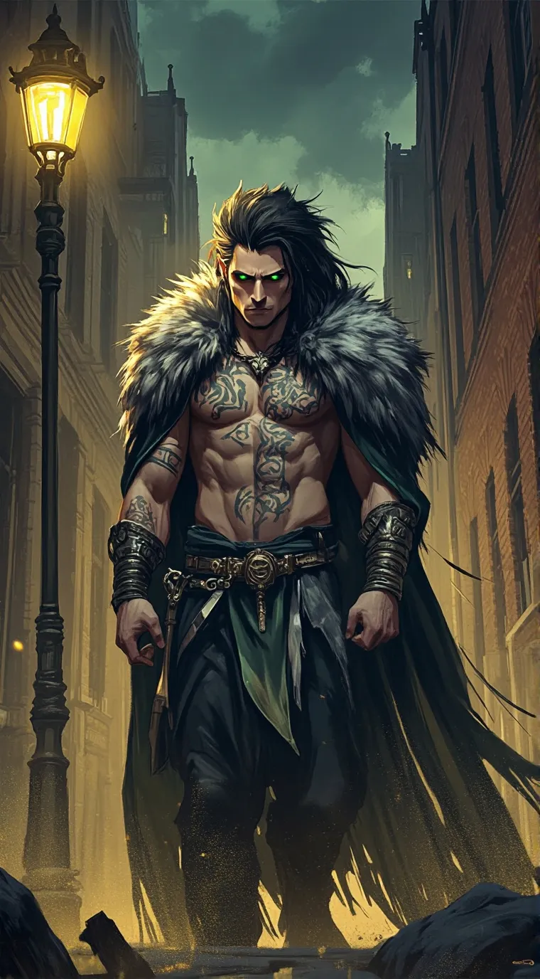 ai character: Adarius background