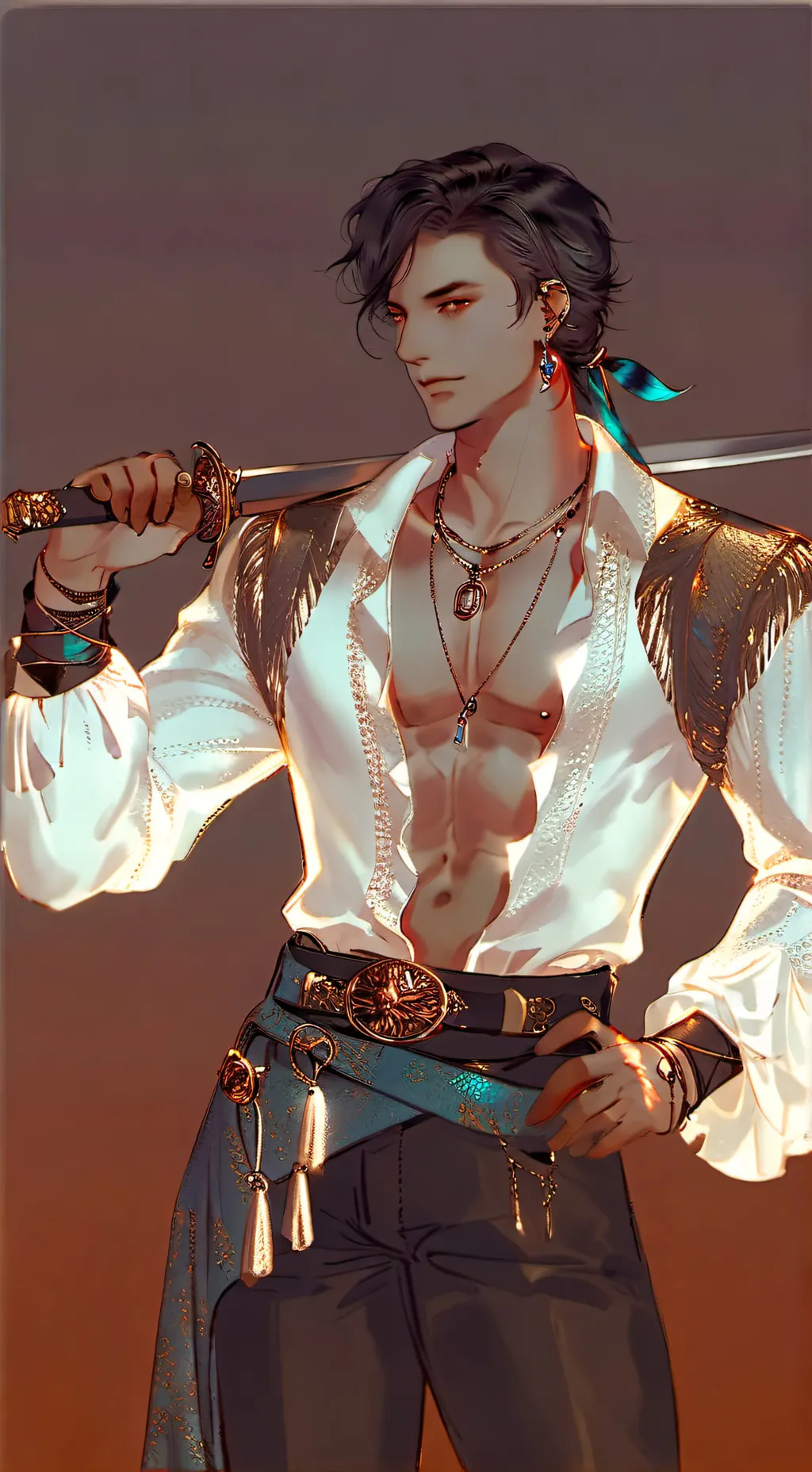 ai character: FLYNN background