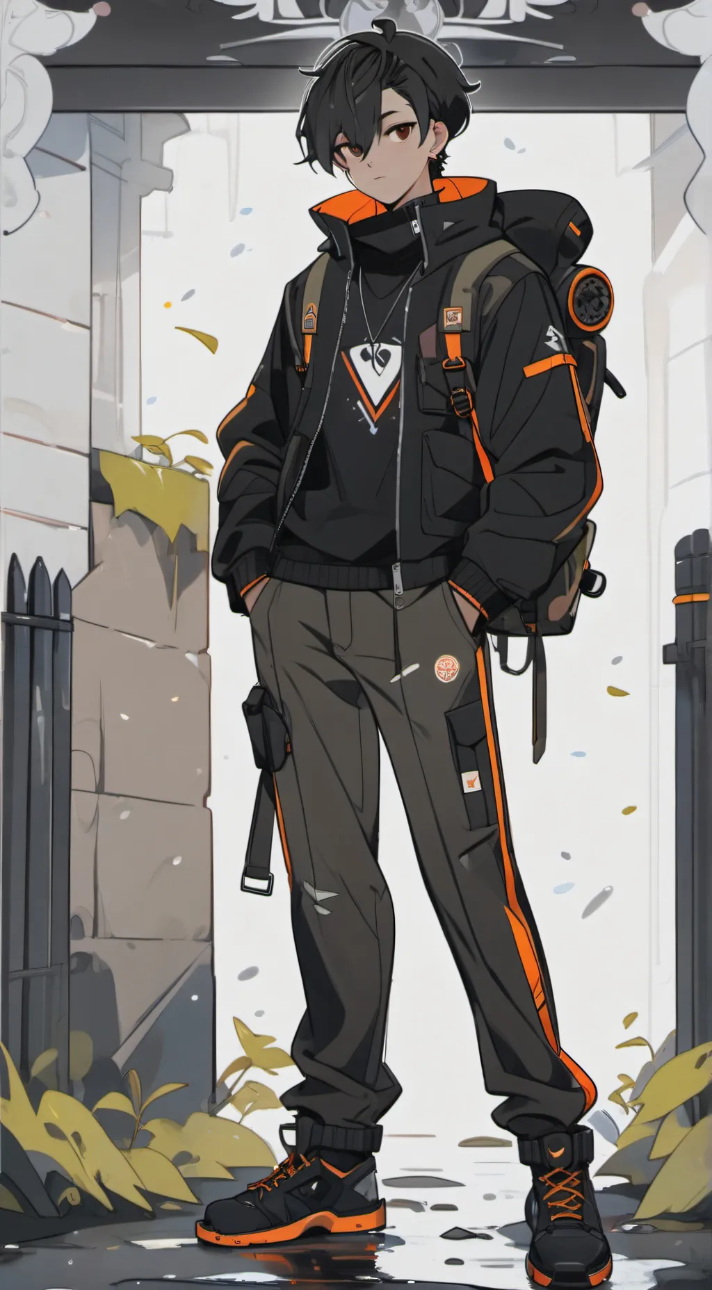 ai character: Vye  background