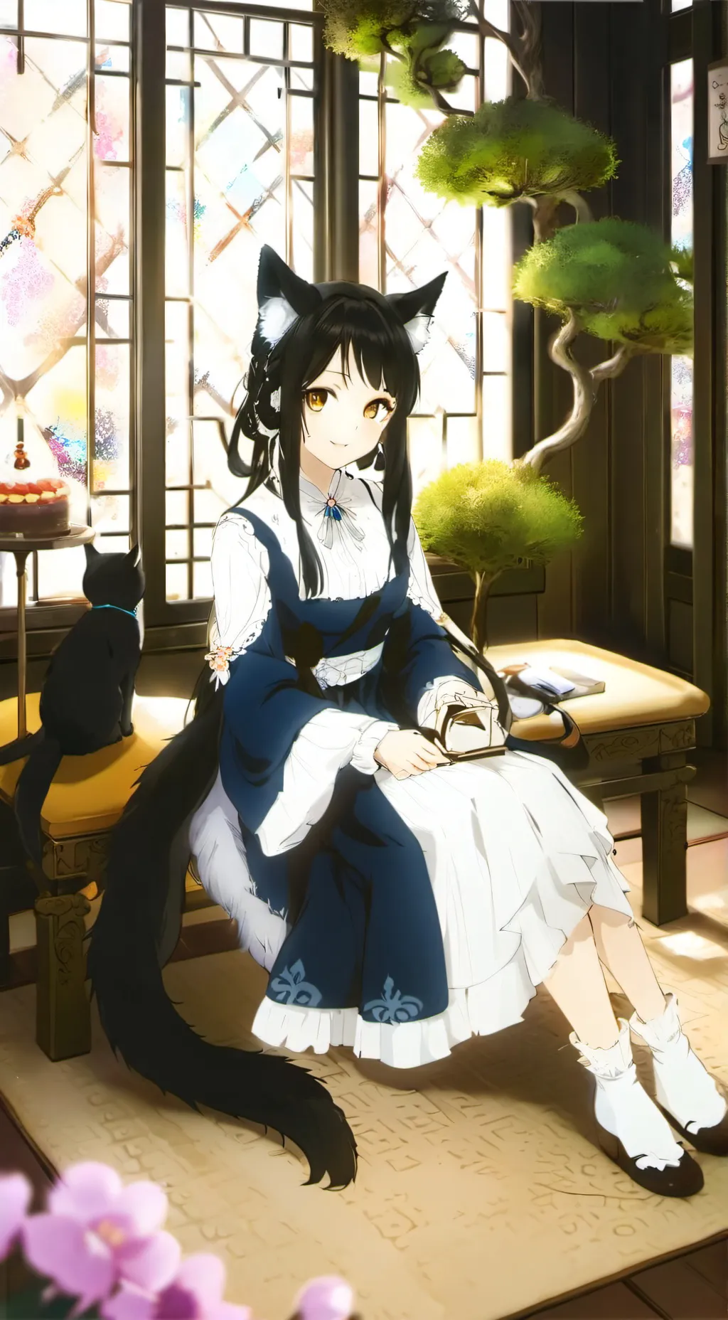 ai character: neki background