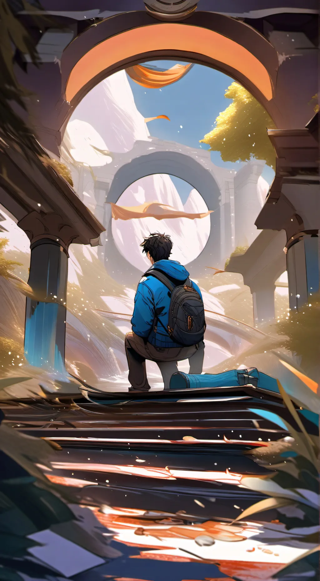 ai character: Pjo TOO MANY! background