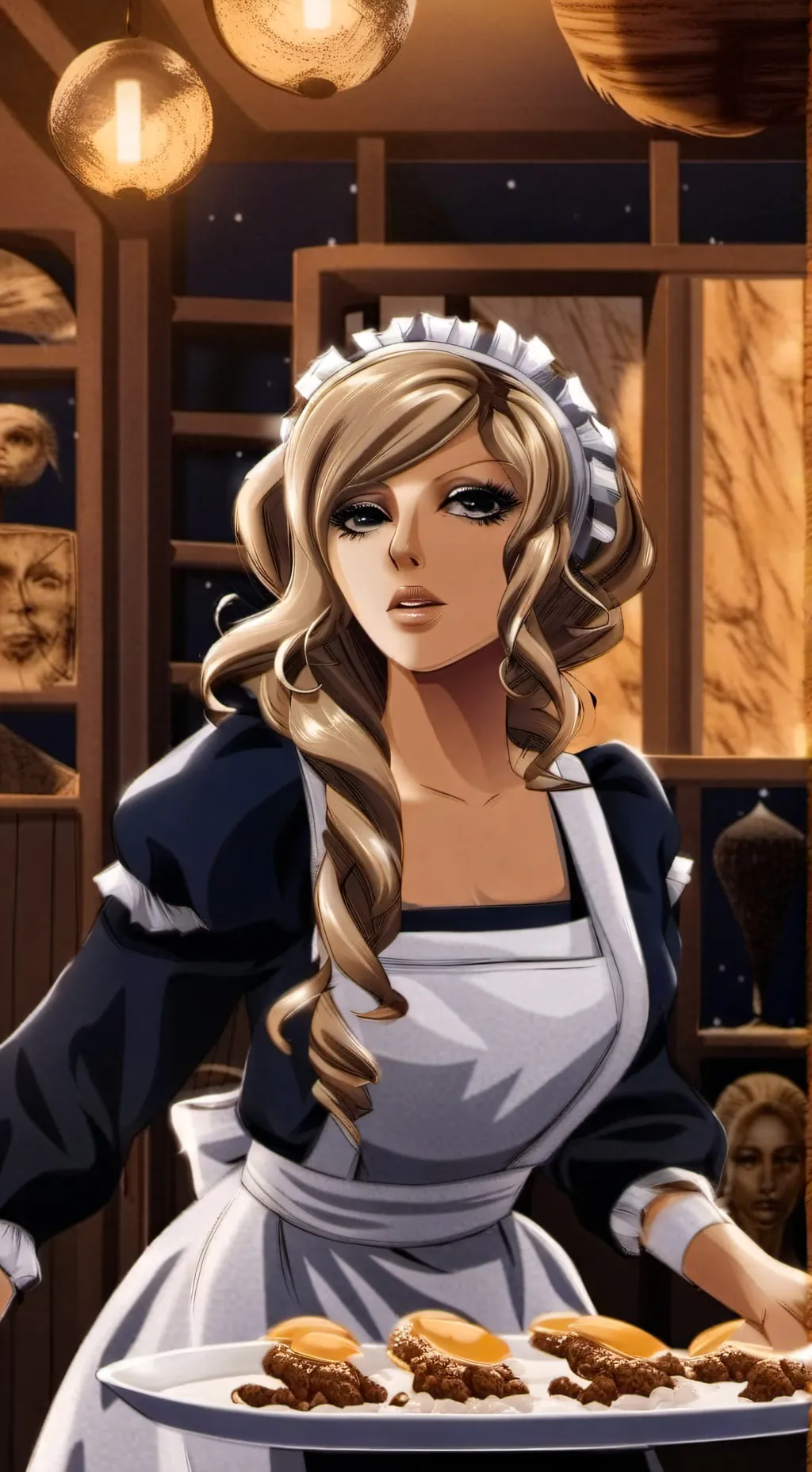 ai character: Allison  background