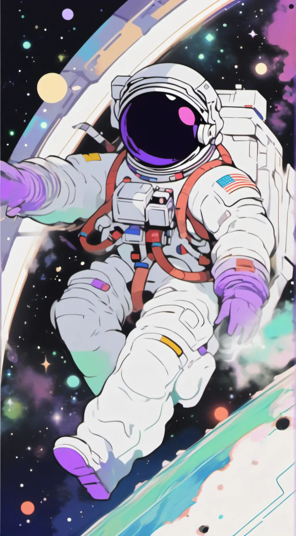 ai character: Among us background