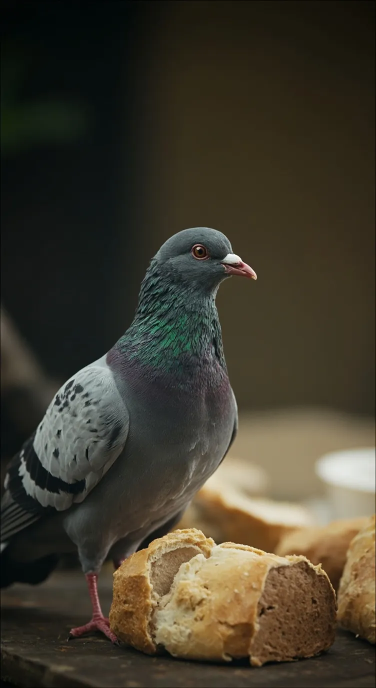 ai character: Pigeon background